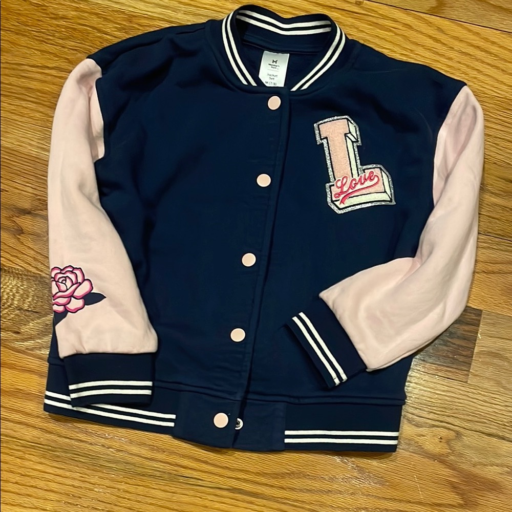 LOVE lightweight Varsity Letter style jacket